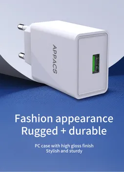 APPACS A7 2.1A PUNJAČ (BEZ KABLA) (8 / 8)