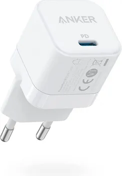 ANKER POWERPORT III 20W CUBE USB-C CHARGER WHITE (A2149WH) (1 / 6)