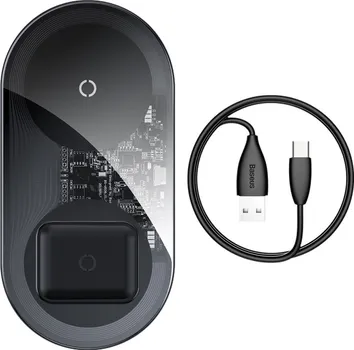 BASEUS 2-IN-1 PORTABLE VISIBLE WIRELESS PUNJAČ (1 / 9)
