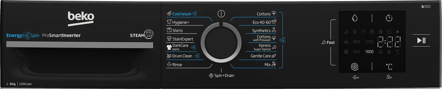BEKO BM3WFSU38213WPBB [8KG / 1200 RPM / 74 DBA] (8 / 11)