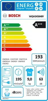 BOSCH WQH 245B4BY [9KG / A+++ / 59.9CM DEPTH] (4 / 10)