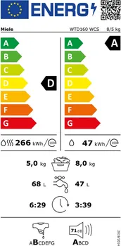 MIELE WTD 160 WCS VEŠ MAŠINA+SUŠILICA (3 / 4)