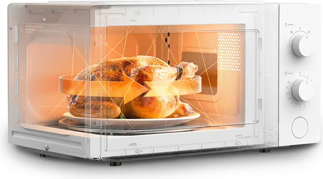 XIAOMI MIKROVALNA PEĆNICA SNAGA 700W, KAPACITET 20LIT (9 / 15)