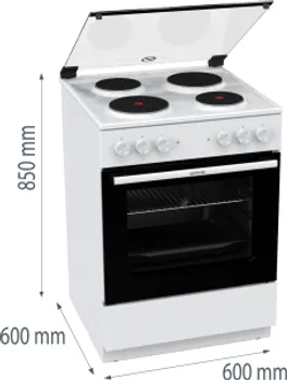 GORENJE ŠTEDNJAK GE6A21WD (4 / 16)