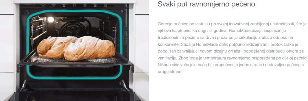 GORENJE ŠTEDNJAK GE6A21WD (13 / 16)