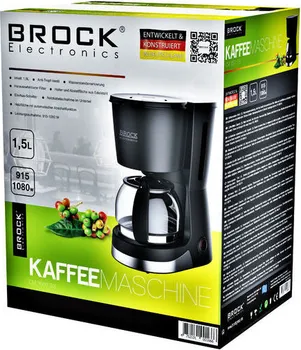 BROCK KAFE APARAT 1,5L, 915-1080W CM 1501 SS (2 / 2)