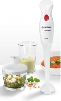 BOSCH ŠTAPNI MIXER 400 W, MJERNA POSUDA, SJECKALICA, PLASTIČNA NOGA, SL