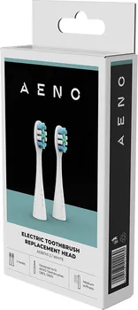 AENO REPLACEMENT TOOTHBRUSH HEADS, WHITE, DUPONT BRISTLES, 2PCS IN SET (FOR ADB0001S/ADB0002S) (3 / 4)