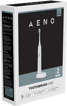 AENO SONIC ELECTRIC TOOTHBRUSH, DB3: WHITE, 9 SCENARIOS, WITH 3D TOUCH, WIRELESS CHARGING, 46000RPM, 40 DAYS WITHOUT CHARGING, IPX7 (10 / 10)
