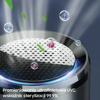 USAMS ZB169 PORTABLE UVC AIR PURIFIER (4 / 5)