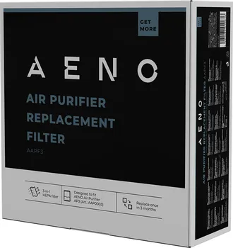 AENO AIR PURIFIER AP3, UV LAMP, IONIZATION, CADR 160 M³/H , 30M2, CARBON FILTER + HEPA H13 (5 / 9)