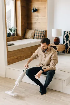 AENO STEAM MOP SM2: 1200W, 130°C, IPX4, TANK VOLUME 275ML, 3 STEAM MODES, SELF-STANDING (9 / 10)