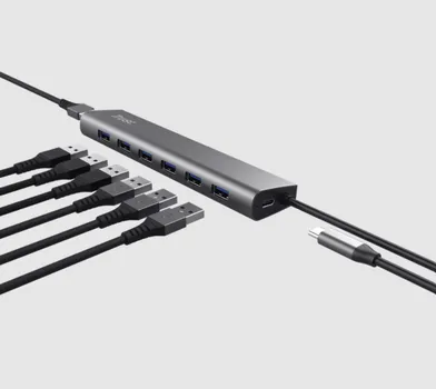 TRUST HALYX 7 PORT USB 3.2GEN1 HUB (2 / 3)