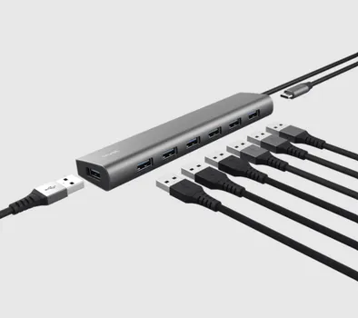 TRUST HALYX 7 PORT USB 3.2GEN1 HUB (3 / 3)