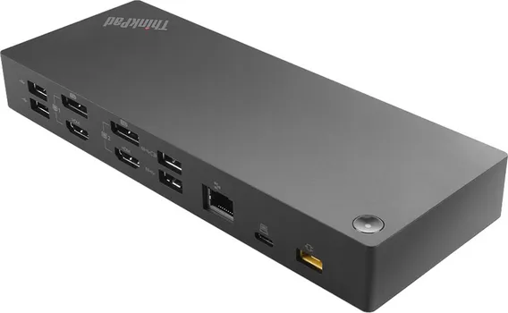 THINKPAD HYBRID USB-C WITH USB-A DOCK, USB 3.1 GEN 2, 2X USB 2.0, 1X USB-C, 1X RJ45 GBE, 2X DP, 2X HDMI, 1X AUDIO, 3YR (1 / 6)