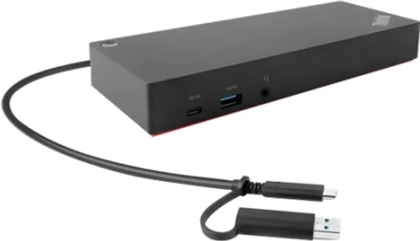 THINKPAD HYBRID USB-C WITH USB-A DOCK, USB 3.1 GEN 2, 2X USB 2.0, 1X USB-C, 1X RJ45 GBE, 2X DP, 2X HDMI, 1X AUDIO, 3YR (3 / 6)