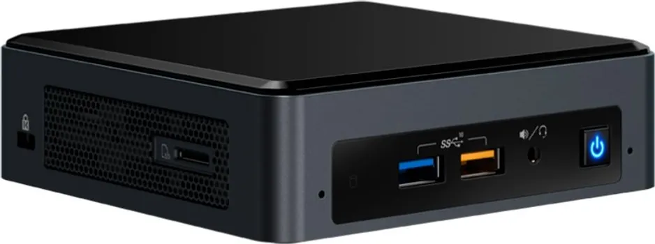 INTEL NUC KIT I3-8109U/2XDDR4/32GB/NVME/SATA M.2 SSD/4K IRIS 655 (1 / 2)