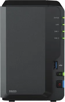 SYNOLOGY DISKSTATION DS223 TOWER, 2-BAYS 3.5 SATA HDD/SSD [NAS] (2 / 4)