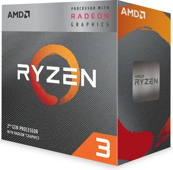 AMD RYZEN 3 3200G AM4 BOX4 CPU CORES,4 THREADS,3.6GHZ,4MB L3,65W,RADEON VEGA 8 (1 / 2)