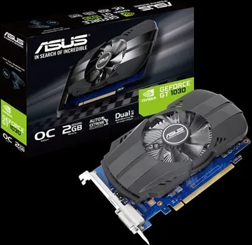 ASUS VGA PH-GT1030-O2GNVIDIA GEFORCE GT 10302GB GDDR5 64BIT DVI,HDMI (1 / 2)