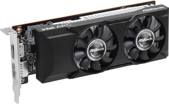 ASROCK VGA A310 LP 4GLOW PROFILEINTEL ARC A310 4GB GDDR6 64BIT HDMI,DP (2 / 4)