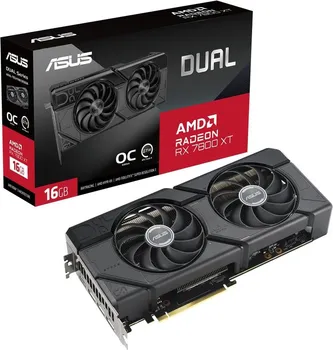 ASUS DUAL RX 7800 XT OC 16GBAMD RADEON 7800 XT OC16GB GDDR6 256BIT HDMI,3XDP (2 / 3)