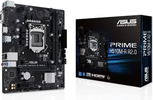 ASUS MB PRIME H510M-R R2.0-SIINTEL H470, LGA1200, MICRO ATXPCIE 4.0, VGA, HDMI, 2XDDR4 (1 / 5)