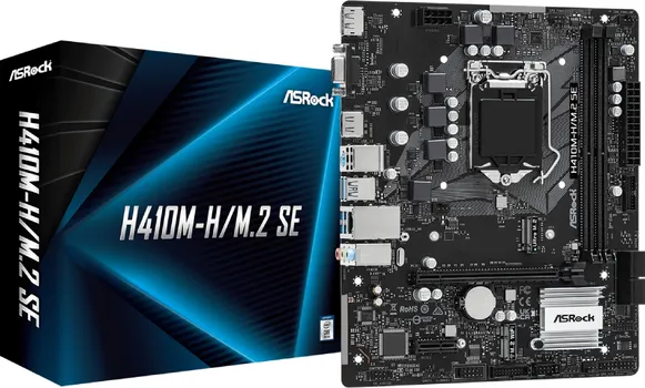 ASROCK MB H410M-H/M.2 SEINTEL H370 LGA1200 2XDDR44XSATA3 M.2 DP HDMI MATX (1 / 1)
