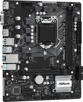 ASROCK MB H410M-H/M.2 SEINTEL H370 LGA1200 2XDDR44XSATA3 M.2 DP HDMI MATX (3 / 4)