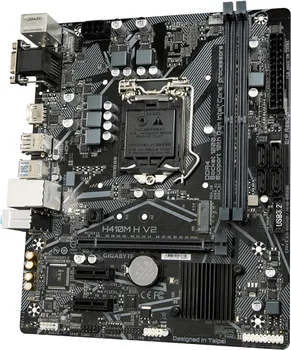 GIGABYTE MB H410M H V2 LGA1200 2XDDR4 M.2, 4XSATA6XUSB VGA, HDMI MATX (1 / 4)