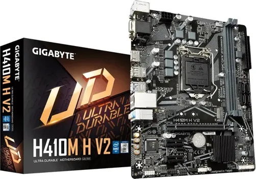 GIGABYTE MB H410M H V2 LGA1200 2XDDR4 M.2, 4XSATA6XUSB VGA, HDMI MATX (2 / 4)