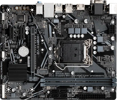 GIGABYTE MB H410M H V2 LGA1200 2XDDR4 M.2, 4XSATA6XUSB VGA, HDMI MATX (3 / 4)