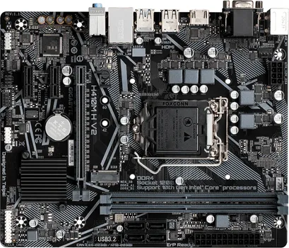 GIGABYTE MB H410M H V2 LGA1200 2XDDR4 M.2, 4XSATA6XUSB VGA, HDMI MATX (4 / 4)