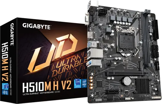 GIGABYTE MB [H510M H V2] LGA1200 2XDDR4, M.2, 4XSATA6XUSB VGA, HDMI MATX (1 / 4)