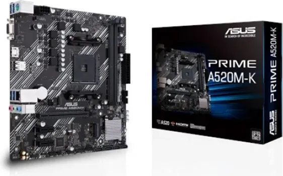 ASUS MB PRIME A520M-KAMD A520 AM4 2XDDR4VGA,HDMI RAID MICRO ATX (3 / 6)