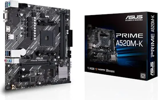 ASUS MB PRIME A520M-KAMD A520 AM4 2XDDR4VGA,HDMI RAID MICRO ATX (3 / 5)