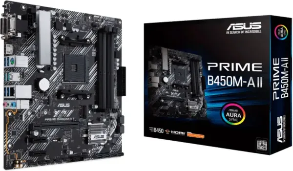 ASUS MB PRIME B450M-A IIAMD B450 AM4 4XDDR4VGA,DVI,HDMI MICRO ATX (3 / 5)