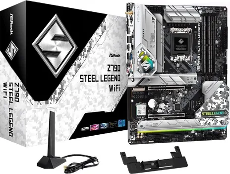 ASROCK Z790 STEEL LEGEND WIFIINTEL Z790 LGA1700 4XDDR54XDDR5 RAID HDMI,DP ATX (5 / 6)