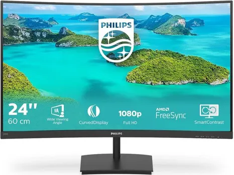 PHILIPS 241E1SC/00 [24 / FHD / CURVED VA] (3 / 6)