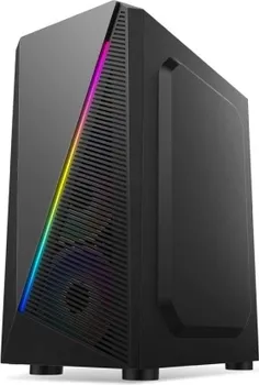UBIT GAMING CASE UB-GB01BLACK, 4 SLOTA, 3X SSD, 1X HDDNO ODD, 1X USB 3.0+ 2X USB 2.0, + HD AUD (4 / 7)