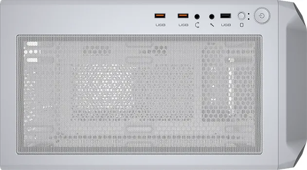 COUGAR | ARCHON 2 MESH RGB (WHITE) | PC CASE | MID TOWER / MESH FRONT PANEL / 3 X ARGB FANS / 3MM TG LEFT PANEL + COUGAR PSU STC600 / 600W PREINSTALLED (4 / 4)