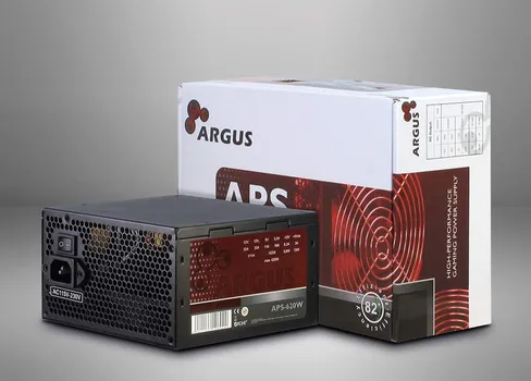 POWER SUPPLY INTER-TECH ARGUS APS 620W, EFFICIENCY 86.3%, DUAL RAIL (30A/30A), 120 MM SILENT FAN WITH AUTOMATIC CONTROL, 1X6+2PINPCIE, 4XSATA, 4XMOLEX, 1XFLOPPY, 1X4+4PINEPS12V, ACTIVE PFC, O (1 / 3)