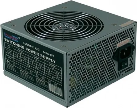 LC POWER PSU 500W 12 CM V2.2LC500H-12 V2.2 OFFICE SERIES12CM,4+4 PIN,4XSATA,1X PCIE,ACTIVE PFC (1 / 1)