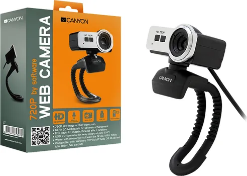 CANYON 720P HD WEBCAM C3 SA USB 2.0 (CNE-CWC3N) (4 / 7)