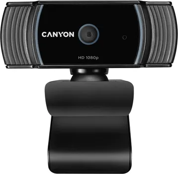 CANYON C5 1080P FULL HD 2.0MEGA AUTO FOCUS WEBCAM WITH USB2.0 CONNECTOR, 360 DEGREE ROTARY VIEW SCOPE, BUILT IN MIC, IC SUNPLUS2281, SENSOR OV2735, VIEWING ANGLE 65°, CABLE LENGTH 2.0M, BLACK (2 / 6)