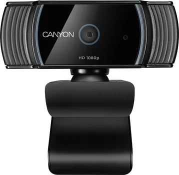 CANYON C5 1080P FULL HD 2.0MEGA AUTO FOCUS WEBCAM WITH USB2.0 CONNECTOR, 360 DEGREE ROTARY VIEW SCOPE, BUILT IN MIC, IC SUNPLUS2281, SENSOR OV2735, VIEWING ANGLE 65°, CABLE LENGTH 2.0M, BLACK (5 / 6)