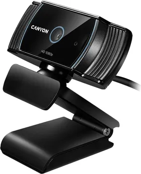 CANYON C5 1080P FULL HD 2.0MEGA AUTO FOCUS WEBCAM WITH USB2.0 CONNECTOR, 360 DEGREE ROTARY VIEW SCOPE, BUILT IN MIC, IC SUNPLUS2281, SENSOR OV2735, VIEWING ANGLE 65°, CABLE LENGTH 2.0M, BLACK (6 / 6)