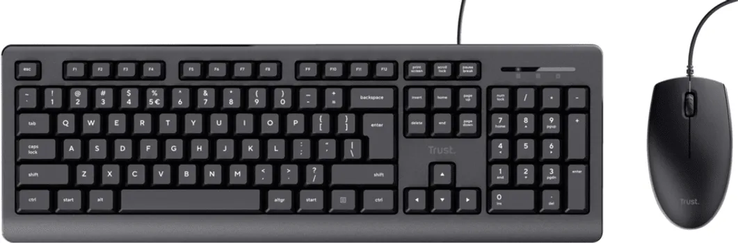 TRUST BASICS SET TASTATURA+MIŠ, US LOKALIZACIJA, ŽIČANI (5 / 10)