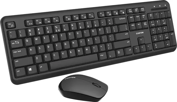 CANYON SET-W20 EN/AD KEYBOARD+MOUSE VELVET WIRELESS BLACK (2 / 3)