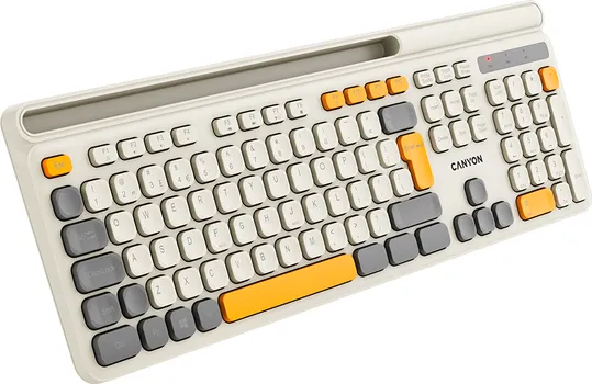 CANYON KEYBOARD HKB-W03 EN/AD AAA WIRELESS BEIGE (6 / 7)